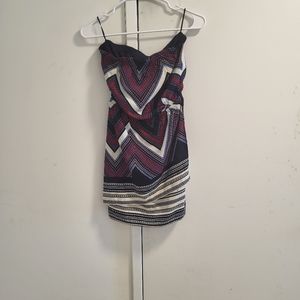 Express strapless dress